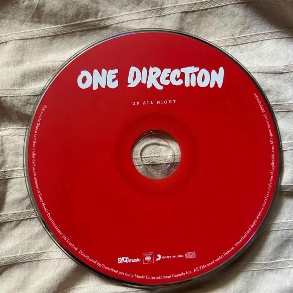 One Direction 1D Up All Night Album
